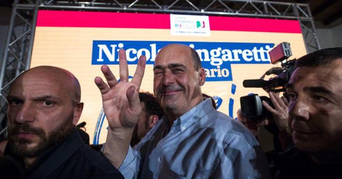 Zingaretti segretario Pd con il 70%. Alle primarie 1,8 milioni di votanti