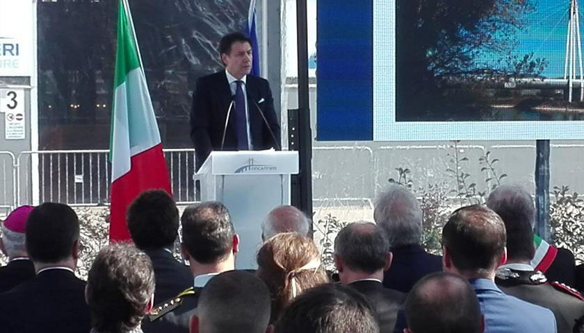 Fincantieri Infrastructure inaugura l'officina del nuovo ponte Morandi