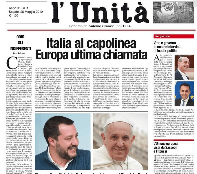 Con Belpietro direttore dell'Unità "violata nostra storia", sinistra insorge | L'HuffPost