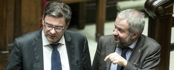 Minibot, Giorgetti scredita Borghi