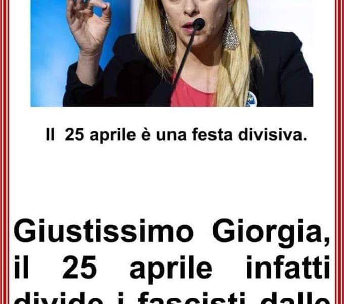 Il 25 aprile è divisivo?
