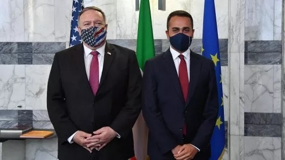 Mike Pompeo e Luigi Di Maio