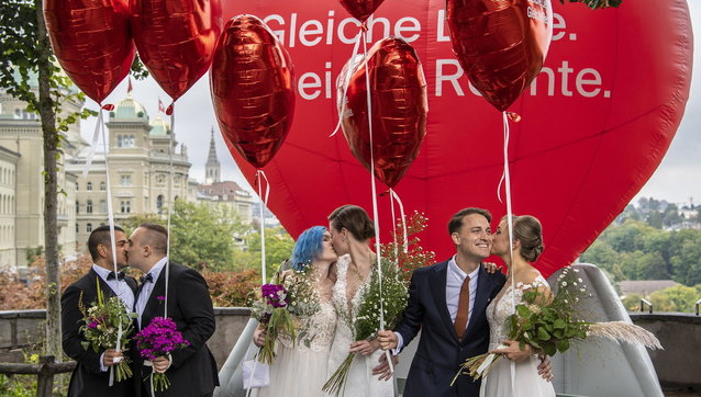 Svizzera, referendum matrimoni lgbt vincono al 64% i si