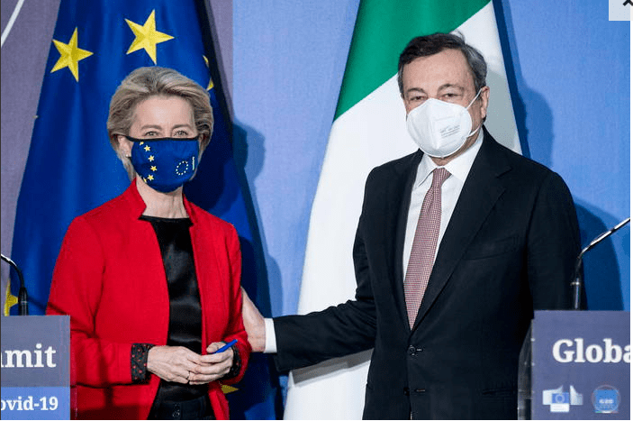 A Roma Global Health Summit, Draghi: 'Vacciniamo il mondo, dobbiamo superare i confini'