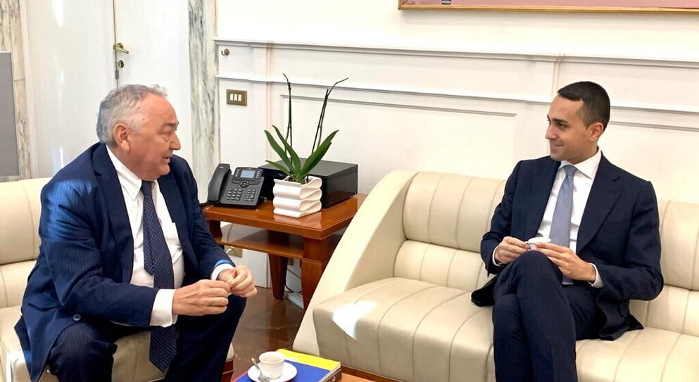 Emilio Carelli e Luigi Di Maio