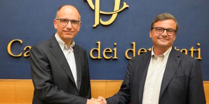 Calenda, Letta e il campo strettino