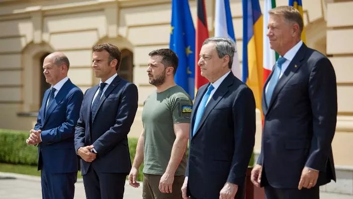 Kiev: il messaggio di Draghi, Macron e Scholz al popolo ucraino